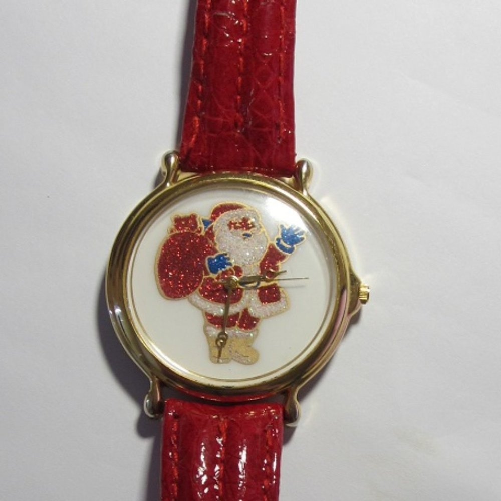 Vintage Christmas Santa Watch
